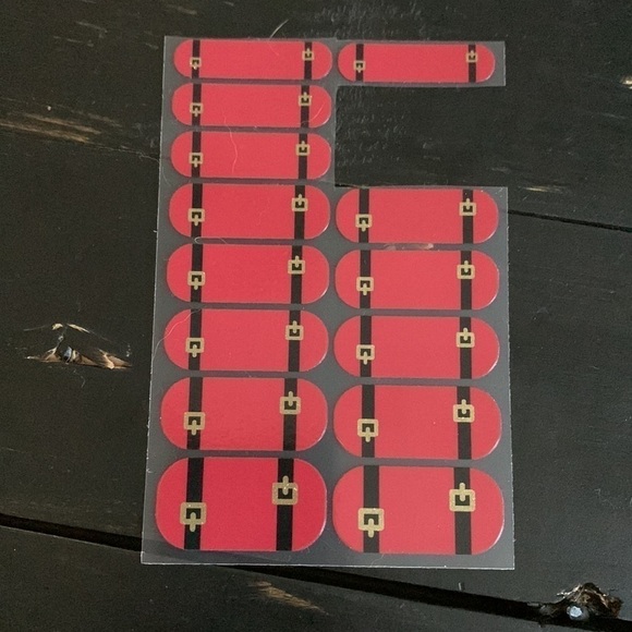 Jamberry Christmas Nail Wraps - Santa Suit - Picture 6 of 10